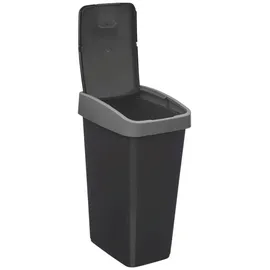 5 five simply smart Mülleimer 25 l Grau