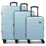 Saxoline Miami Koffer-Set 3-tlg. blau