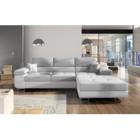 yourhouse24 Ecksofa Armando L-form Schlafsofa Wohnlandschaft Links Rechts Couch Bettkasten