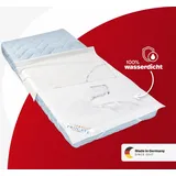 PROCAVE® Matratzenschoner 240x200 wasserdicht - Atmungsaktiver Matratzentopper - Matratzenschutz mit Anti-Milben Schutz