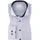 Eterna Herren Hemd blau meliert Comfort Fit, blau, NOS
