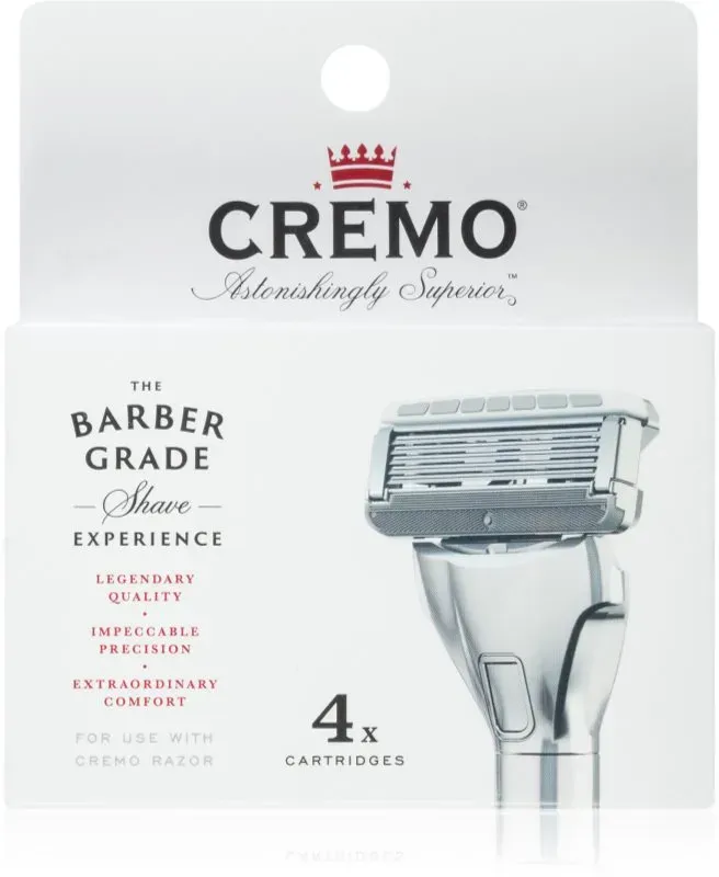 Cremo Accessories Cartridges Rasierklingen 4 St.