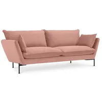 Nordic Collection Sofa Hasle Lux Cord Rosa Blush 2-Sitzer