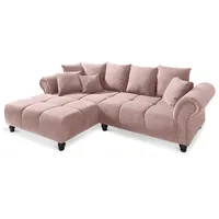 filippo Ecksofa Marta Cord Rosa