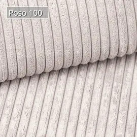 Sofnet Wohnlandschaft mit Schlaffunktion Totti - U-Form Couch, Schlafsofa mit Bettkasten, Couchgranitur mit Bettfunktion, Big Sofa, Cord Stoff, Wohnzimmer, Sofas Couches, Wohnlandschaften, Wohnlandschaften in