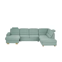 meinSofa Wohnlandschaft  Marc , türkis/petrol , Maße (cm): B: 311 H: 85 T: 234.0