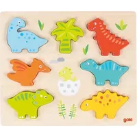 GoKi Einlegepuzzle Dinosaurier