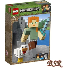 LEGO Minecraft BigFig Alex mit Huhn 21149