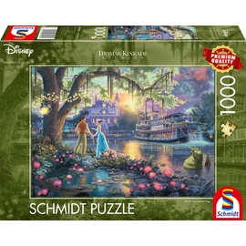 Schmidt Spiele Thomas Kinkade Disney Dreams Collection - Die Prinzessin und der Frosch (57527)