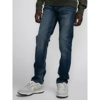 Petrol Industries Starling Straight Fit Denim Siku in Blau