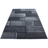 Ayyildiz Hali Webteppich Plus Black Schwarz ca. 160x230cm