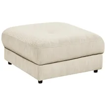 ed exciting design Sitzhocker Barura 84 x 43 x 84 cm Polyester Beige