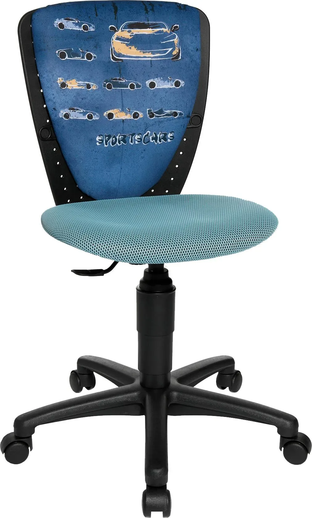 Bürostuhl TOPSTAR "Nic" Stühle blau (blau, motiv sportscars blau) Drehstühle
