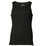 Tom Tailor Herren Tanktop, Vorteilspack - Unterhemd, Garron S, einfarbig Schwarz L