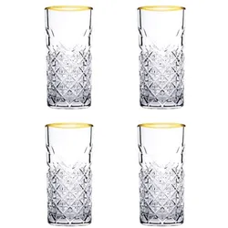Timeless Gold 450ml 4er Cocktailglas