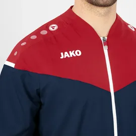 Jako Champ 2.0 Präsentationsjacke marine/chili rot L