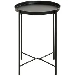 Haku-Möbel HAKU Beistelltisch Metall schwarz