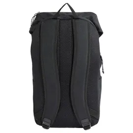 adidas 3 Stripes Flap Backpack Schwarz