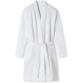 SCHIESSER Bademantel Elegant Kimono Weiß L