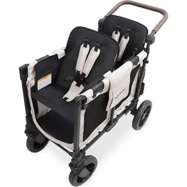wonderfold W2 Luxe Pro KinderVan für 2 Kinder Beige