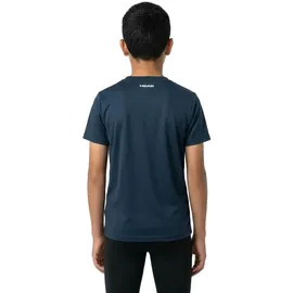 Head Racket Head Rainbow T-Shirt Junior, Navy - 140