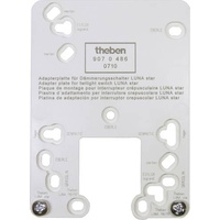Theben 9070486 Adapterplatte Weiß