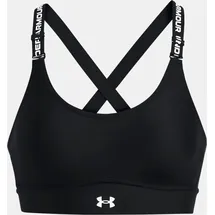 Under Armour Infinity Mid Bra Black / White - S