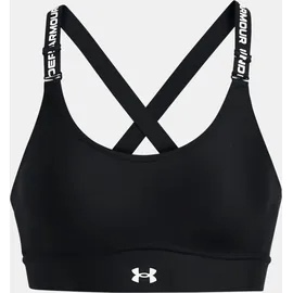 Under Armour Infinity Mid Bra Black / White - S