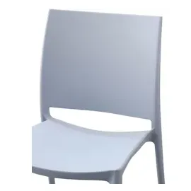 CLP Gartenstuhl Meton 42 x 42 x 81 cm hellgrau 2 St.