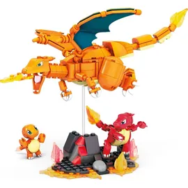 Mattel MEGA Pokémon Glumanda Evolution Set