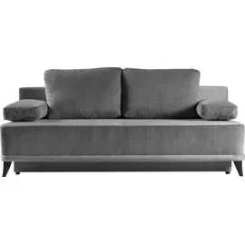 werk2 Schlafsofa »Rosso«, 2-Sitzer Sofa und Schlafcouch mit Federkern & Bettkasten