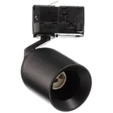 ARCCHIO Schienenstrahler Brinja, schwarz, Ø 6,5 cm, 3-Phasen - schwarz,