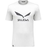 Salewa Solidlogo Dry M T-Shirt., Weiß, XL