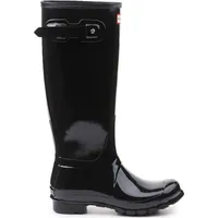 Hunter Original Tall Gloss Boot wasserdicht schwarz