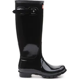 Hunter Original Tall Gloss Boot wasserdicht schwarz
