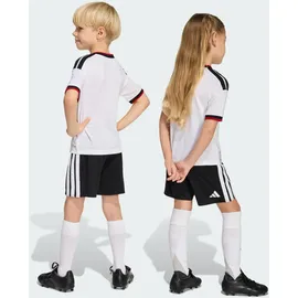 adidas Kinder DFB Home Set Fußballtrikot weiß 92