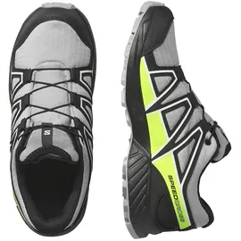 Salomon Speedcross Wp Wanderschuhe - Alloy / Black / Green Gecko - EU 30