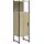 vidaXL Badschrank Sonoma-Eiche 33x33x120,5 cm Holzwerkstoff