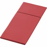 Duni 65 Bio Duniletto® Slim Serviettentaschen, bordeaux, 40x33cm, 200942