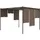 vidaXL Gartenpavillon 4 x 3 m inkl. 4 Seitenteile Taupe