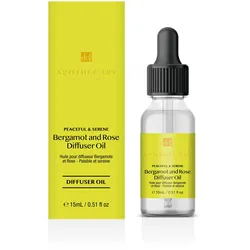 Dr Botanicals Peaceful & Serene Bergamot Rose Diffuser Oil 15 ml