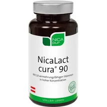 NICApur Micronutrition GmbH Nicapur NicaLact cura 90 Kapseln