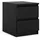 VCM Nachtschrank Nada 40 x 50 x 50 cm Schwarz