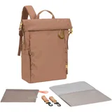 Lässig Wickeltasche Green Label Outdoor Rolltop Backpack Almond