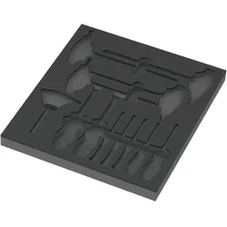 Wera 9813 Schaumstoffeinlage Hex Schraubendreher Set 1, ohne Werkzeug - 05137313001