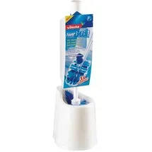 Vileda WC-Bürstengarnitur PowerBrush Blau/Weiß