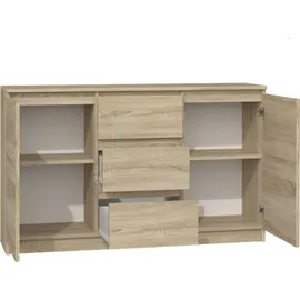 Top e shop Schubladenkommode 120 x 75 x 40 cm Braun