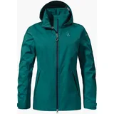 Schöffel 2.5L Jacket Aiplspitz L, leichte Outdoor Jacke, wasserdicht & atmungsaktiv, Regenjacke aus 2,5-Lagen Venturi mit 2-Wege-Stretch und verstellbarer Kapuze, quartz, 38