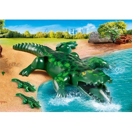 Playmobil Family Fun Alligator mit Babys 70358