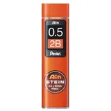 Pentel Feinminen-Bleistiftminen 2B 0,5 mm Schwarz
